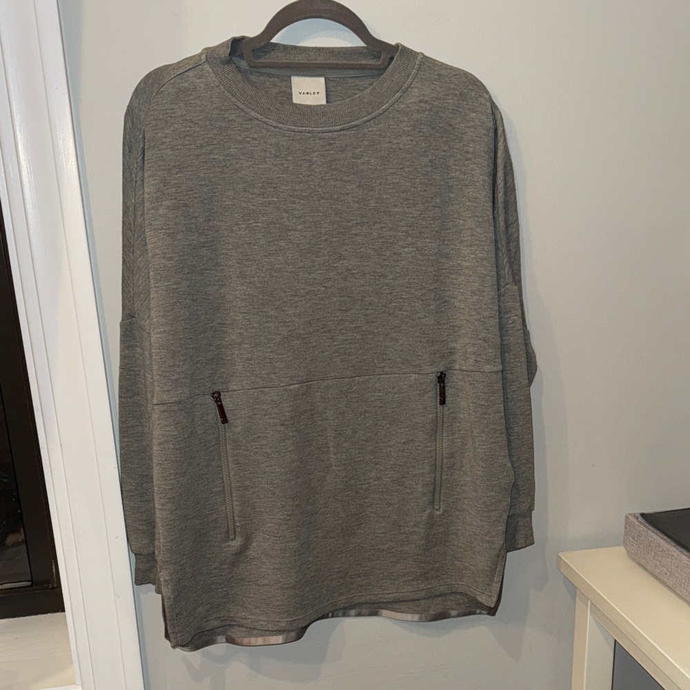 Varley Heather Gray Sweatshirt